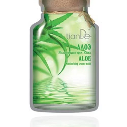 Nawilżająca kremowa maseczka Aloes  35g (50109)