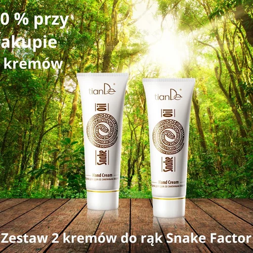 Snake Factor - zestaw 2 kremów do rąk